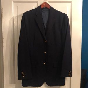 Polo men’s navy wool blazer in size 42